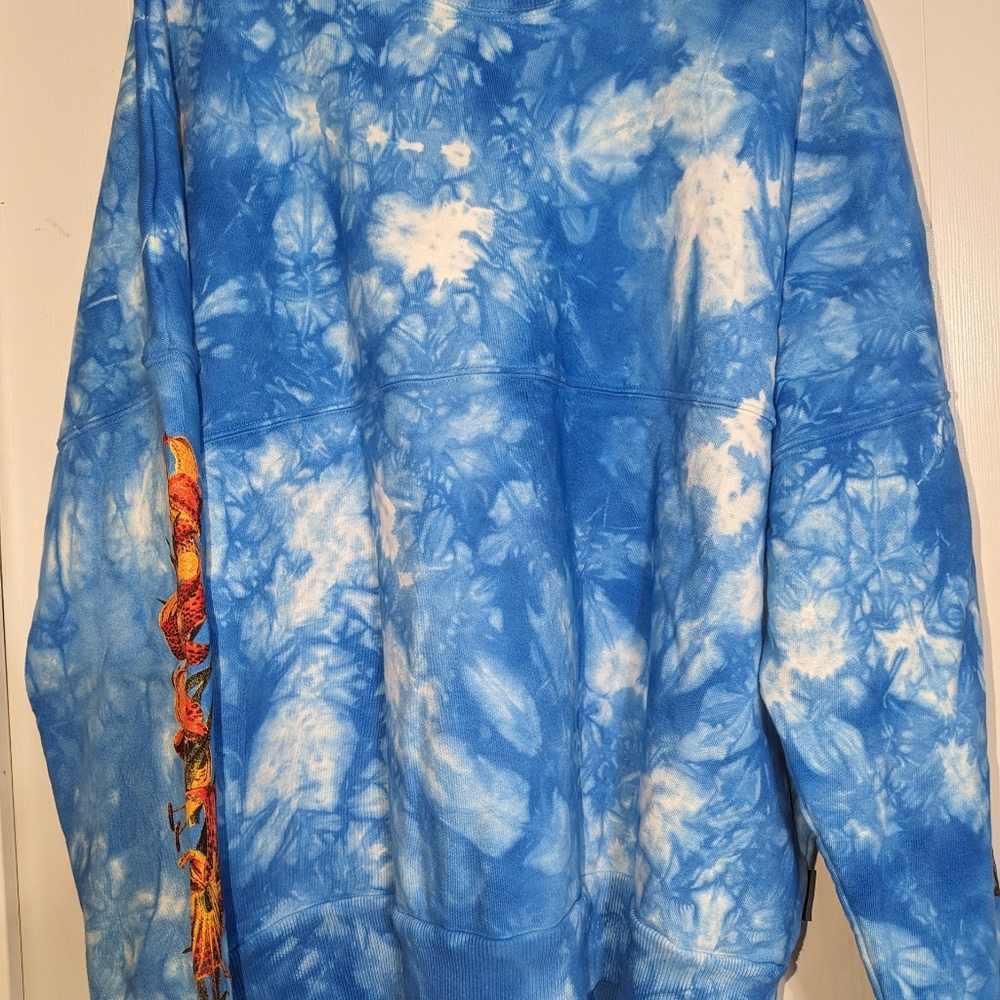 XXL blue&white tie dye Spirit Jersey NWT